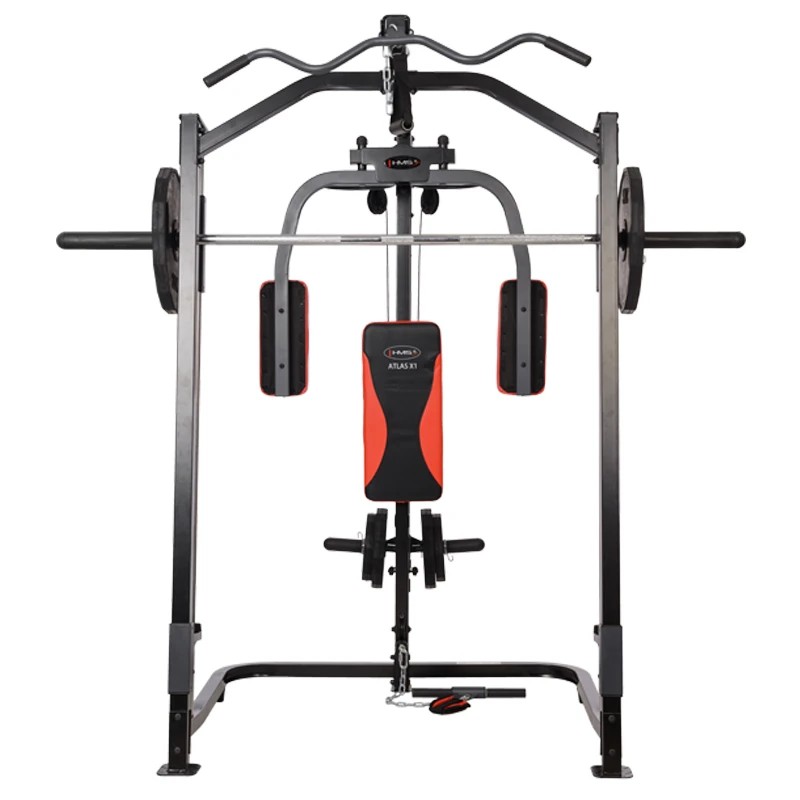 Atlas X1 Smith Machine HMS – Home Gym Completa per Bodybuilding - immagine 6