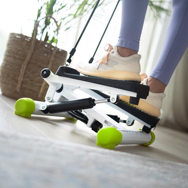 S3033 STEPPER CON CORDE (VERDE-BIANCO) - immagine 2