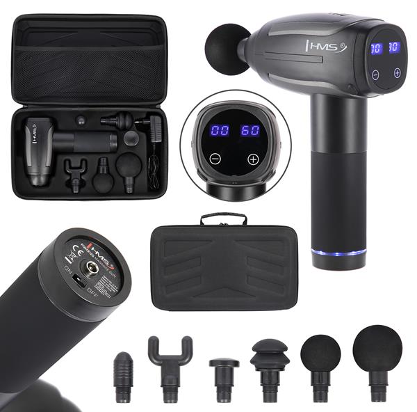 PDM3125H BLACK MASSAGE GUN - immagine 3