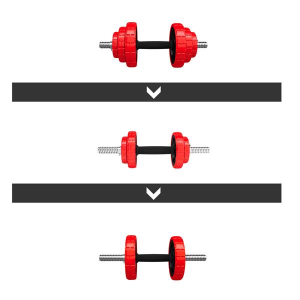 SGGX20 SET MANUBRI REGOLABILI 20 KG - immagine 3