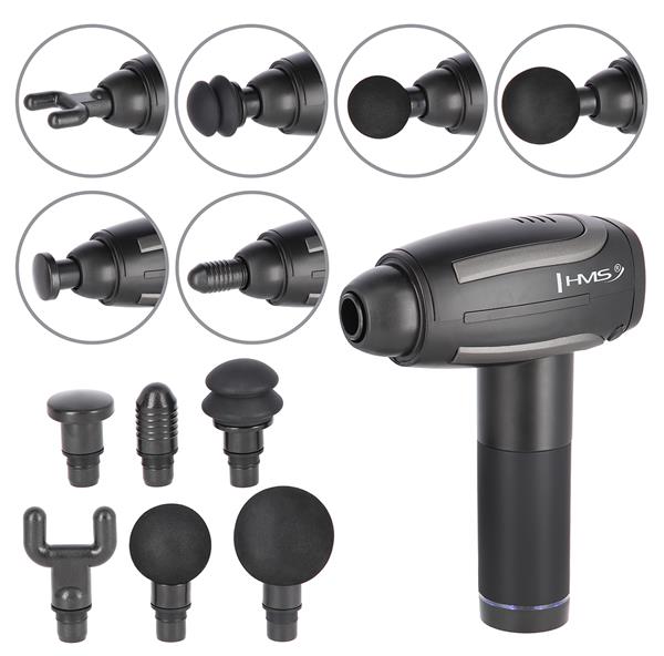 PDM3125H BLACK MASSAGE GUN - immagine 5