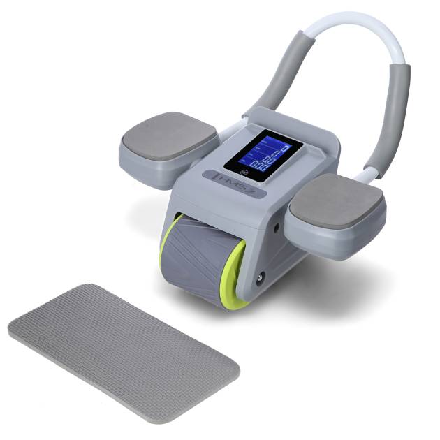 KA08 RUOTA AUTOMATICA PER ADDOMINALI CON DISPLAY LCD E USB