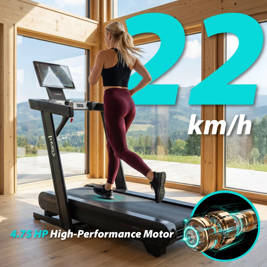 Terra 475 – Tapis Roulant Professionale per Home Gym - immagine 8